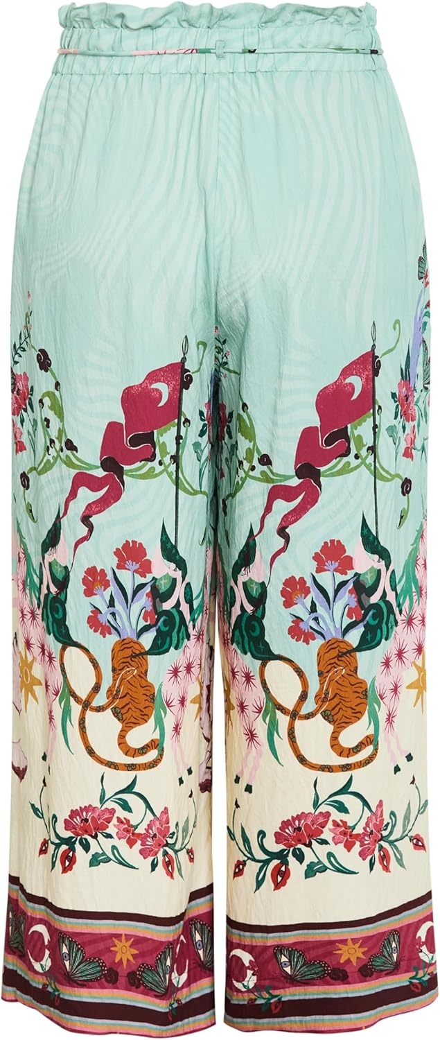 image:imageCity Chic Womens Plus Size Pants Bella Wide Leg PrintHero Dreamscape
