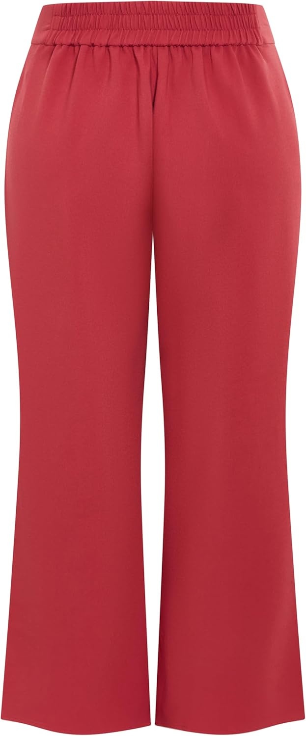 image:imageCity Chic Womens Plus Size Pants Tori Wide LegSienna